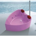 Coeur en fibre de verre populaire en forme de coeur 2 personne Hottubbathtub