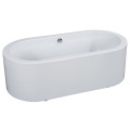 Cupc Approved Quality Smooth Round Free Standing Bathtub