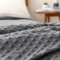 Minky Dot Removable Duvet Cover for Weighted Blanket