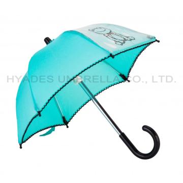 Cute Decorative Toy Umbrella With Picot Lace