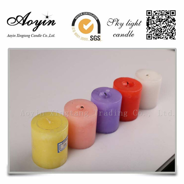 Various Decorative Votive Pillar Candle