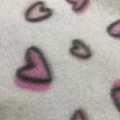 FDY150d/96f Brush with Heart Printing Fabric