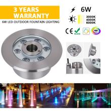 Stainless Steel 6W LED Outdoor Fountain Light