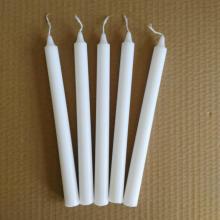 Pure White Candles with cellophane bag packing