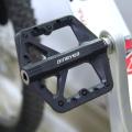 Material de alumínio Pedal preto para pedals de bicicletas MTB