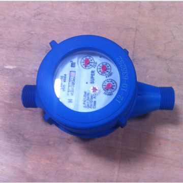 Plastic Vane Weel Dry Dail Water Meter Dn15-Dn50mm