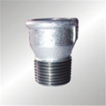 Pipe Fitting Adapter Galvanized Malleable Iron Socket