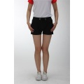 Black ladies cotton shorts