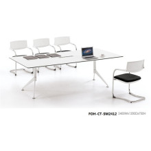 Unique Design White Board Room Table for Meeting (FOH-CT-SM2412)