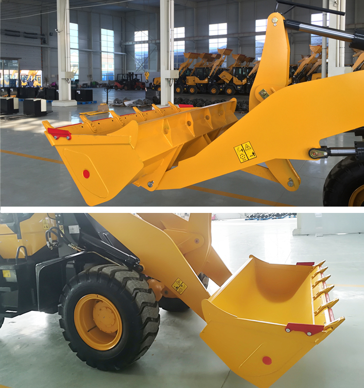 front bucket mini loader