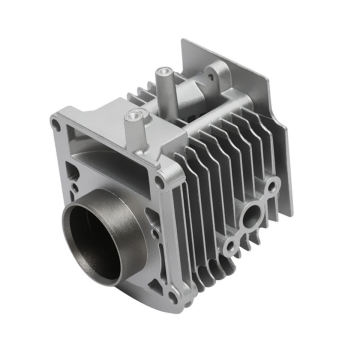 Aluminium -Würfel -Guss -Teile Motor Kurbelgehäuseabdeckung
