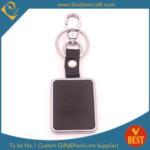 High Quality Wholesale Customized Logo Fashion Leather Key Ring or Chain at Factory Price