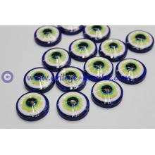 Turkey sided resin evil eye  beads wholesale