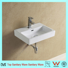 Lavatório moderno de alta qualidade Sanitary Ware Ceramic Wall Hung Basin