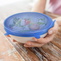 BPA free silicone stretch lid cover for bowl