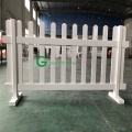 White PVC Temporary Fencing