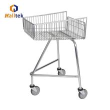 Panier d&#39;achat de supermarché en métal handicapé