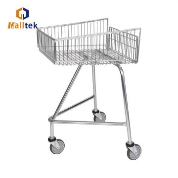 Panier d&#39;achat de supermarché en métal handicapé