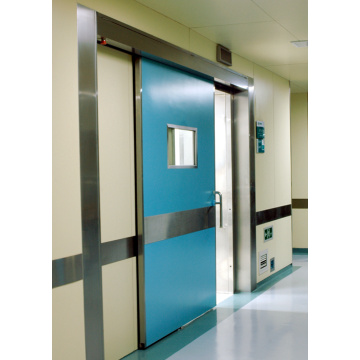 Puertas herméticas con marcos de puertas de aluminio para hospitales