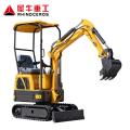 Xiniu bon prix 0.8t1.6 Ton petite excavatrice pour travaux de construction