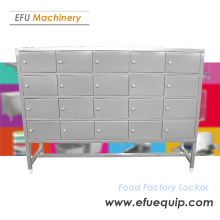 Stainless steel Food Factory Locker Cabinet