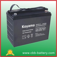 Batterie de gel de cycle profond 12V 135ah pour solaire