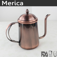 Bronze Edelstahl Kaffee Wasserkocher