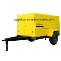 High Pressure Construction   Diesel Engine Driven Portable Screw Compressor (PUD 12-07)