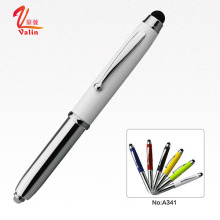 Лучшая рукописная ручка LED Light Metal Ball Pen