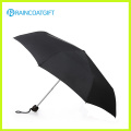 Black Travel Premium Automático dobrável Umbrella