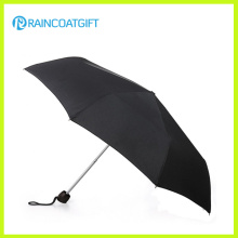 Black Travel Premium Automatic Folding Umbrella