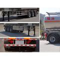 12.1m Aluminum Alloy Fuel Bowser Semi Trailer