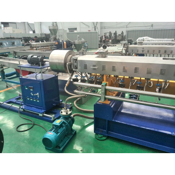 high capacity twin screw color masterbatch extruder