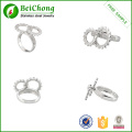 Manufactory Price Diamond Double C Finger Rings Of Jewelry