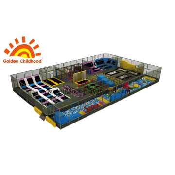 Large Outdoor Trampoline Park Equipment