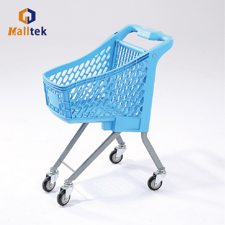 Supermarket Blue European Shopping Children Trolley Supermarket Blue European Shopping Children Trolley