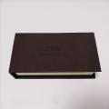 Book-shaped PU Leather Watch Box