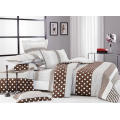 Pigmento impreso sábana duvet Cover Set