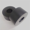 POM Acetal Roller Hollow Bar Preto