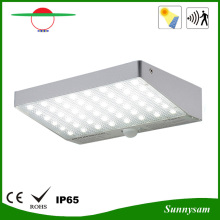 Práctico duradero de aluminio 48LED Dim modo de luz de pared solar al aire libre lámpara solar