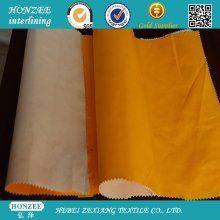 Polyester Fusible Interlining Gewebe für Segeltuch Sicherung