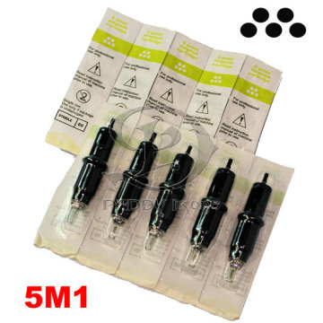 High Quality 5M Tattoo & Permanent Makeup Needles Magnum For Lip&eyebrow Makeup Black