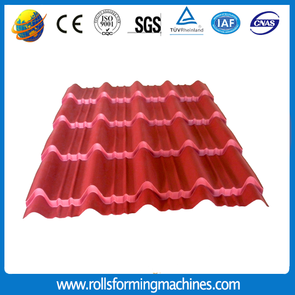 Aluminium Roofing Sheets Machines Prices Automatic Glazed Roof Tile Steel Roll Forming Machine Roll Former