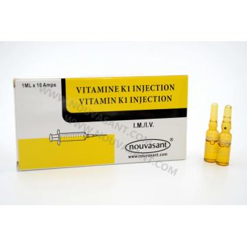 INJEÇÃO DE VITAMINA K1 10MG/1ML