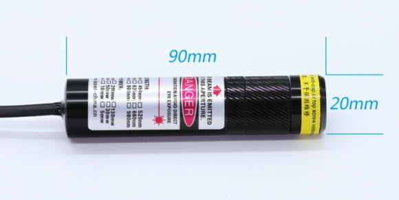 Laser module for alignment and marking