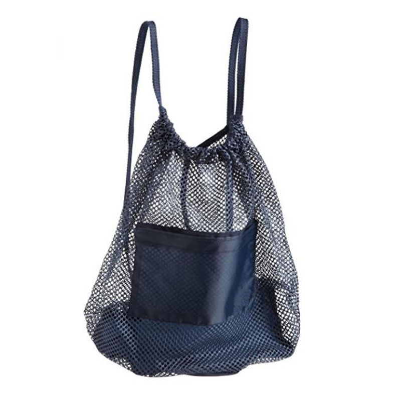 Blue Mesh Backpack