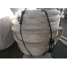 La fibra química 12-Strape rope el polietileno de la cuerda del amarre, poliéster mezclado, cuerda de nylon