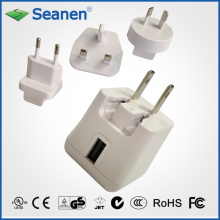 5VDC 2A White Color Universal/Multi Travel Charger