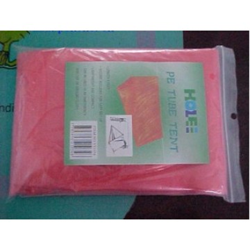 plastic PE tube tent