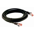 cat6 5m F/UTP LSZH black jacket 27awg copper version patch cord